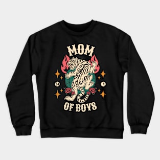 Mom of Boys Crewneck Sweatshirt